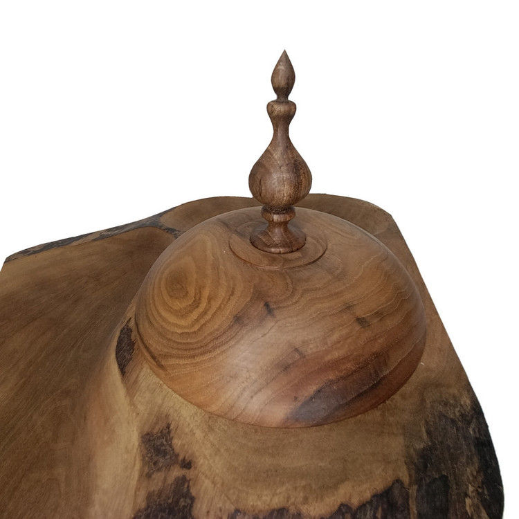 اردو خوری مدل روستیک گردو طرح سه خانه درب دار کد Od-6040